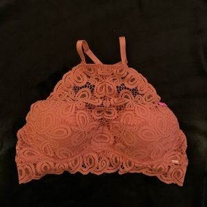Pink Victoria Secret Push-up Bra